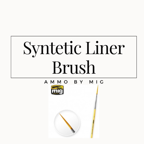 Synthetischer Linerpinsel